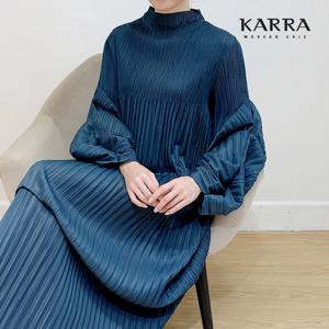 플라라 (88까지)퍼프소매플리츠원피스_PK2SOP049C