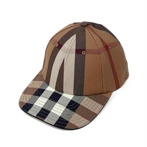 [럭스댓] 국내 버버리 8056080 자수 로고 체크 캡 모자