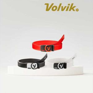 [바로골프]볼빅 여성 빅버클 가죽벨트 블랙 화이트 레드