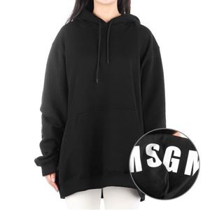 [엠에스지엠] (2000MDM535 200001 99) 여성 빅 로고 후드 티셔츠