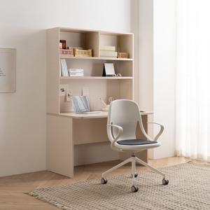 리바트 로넌 1200 전면책상+유니온체어 스위블타입