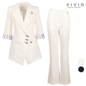 [비비드 시크릿가너]VIVID SET 여성 잇츠 여름정장자켓+부츠컷팬