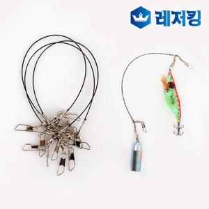 고품질 블랙 쭈꾸미낚시채비 및 갑오징어채비 3개입