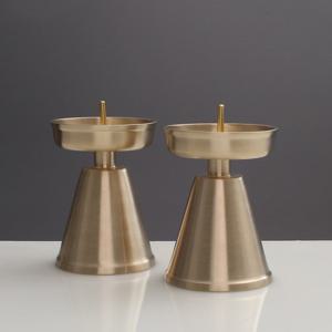 [광명유기] 방짜 유기 제사용 촛대 2P