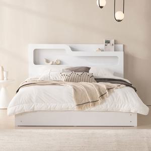 상일리베가구 릴리 LED 수납침대 본넬유로탑매트 Q