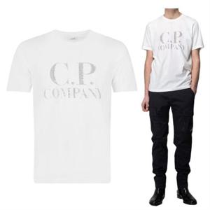 시피컴퍼니 로고 반팔 티셔츠 14CMTS188A 005100W 103