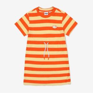 [휠라키즈] [휠라키즈] Girls 테리 원피스 (FK2OPF2302F_CHI) (FK2OPF2302F_CHI)