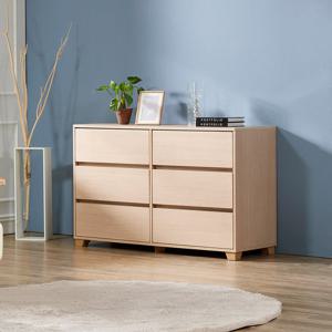 [우아미가구]마틸다 3단 와이드 서랍장(착불)