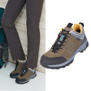 콜핑 남성 사계절 코어스텝 방수가죽 로우컷 등산화