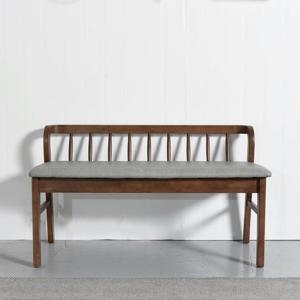 [우아미가구]시에나 원목 2인 벤치의자 (착불)