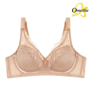 오모떼 프리미엄 수피마 코튼 풀커버 레이스 브라 1종/베이지