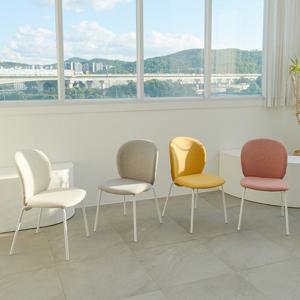 엘리 패브릭 미드센추리 인테리어 카페 식탁의자 CMN111C (착불)