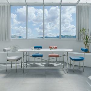 디센트 6인용 12T 타원형 세라믹 식탁테이블 S1800 CMN133C(착불