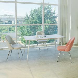 하모니 6인용 12T 직각 세라믹 식탁 테이블 W1800 CMN114C(착불)