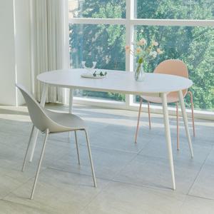 하모니 4인용 12T 타원형 세라믹 식탁테이블 W1400 CMN116C(착불