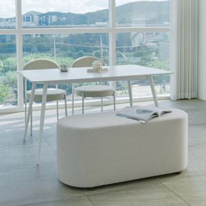 하모니 4인용 12T 직각 세라믹 식탁 테이블 W1400 CMN112C(착불)