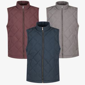 [크로커다일남성]아가일 무봉제 구스 조끼 CDAA9MV9817_JJ