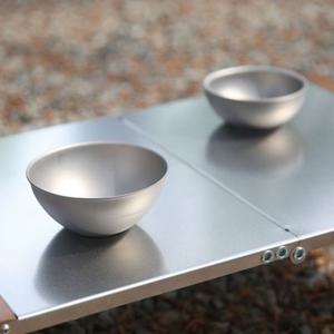 이중식기 캠핑 순수 티타늄 이중 밥그릇 수라상식기(L) 캠핑그릇