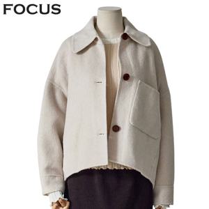 [포커스]숏코트 울 알파카자켓_FW3K7JK0335