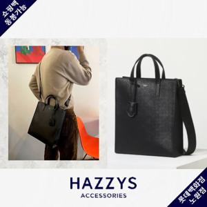 [헤지스]블랙 참장식 미니 토트백  HJBA4E885BK