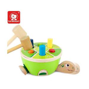 감각발달완구 원목완구 탑브라이트 거북이 망치놀이