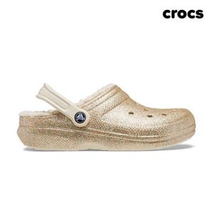크록스 클래식 글리터 라인드 클로그(205842-93S)