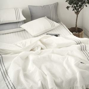 몽쉐어 퓨어 뱀부시어서커 누빔 여름이불 퀸 킹 K