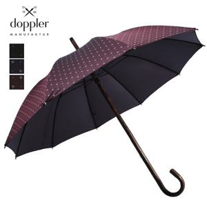 [도플러(우양산)]체스넛원목 옥스퍼드 원단 핸드메이드 우산 MANUFAKTUR IUDMU-1904