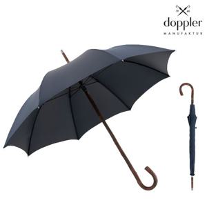 [도플러(우양산)]체스넛원목 옥스퍼드 원단 핸드메이드 우산 MANUFAKTUR IUDMU-1901