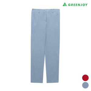 [그린조이] 여성 앞판 절개 9부 스키니핏 팬츠