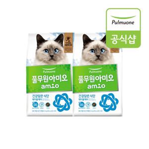 [풀무원 아미오]고양이 헤어볼케어 6.4kg (400gX16EA)X2개