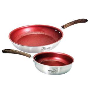 키친아트 피앙세 로즈핑크 통5중 IH 엠보 후라이팬2종20+28