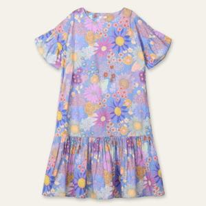 오일릴리 패턴 원피스 OWGSGOP031-57