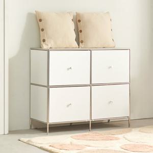 [데코라인] 그로피 미드센추리 2단 서랍장(착불)