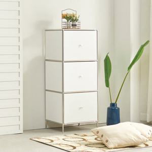 [데코라인] 그로피 미드센추리 3단 싱글 서랍장(착불)