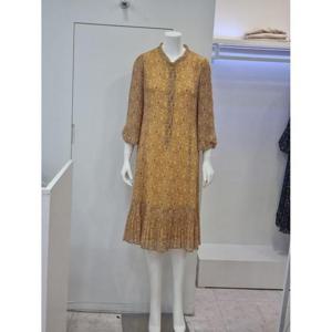 벨리시앙 세이브존04 셔링 네크 주름 스커트 원피스 OP3202