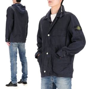 [스톤아일랜드] 와펜 패치 781542329 V0020 남성 포켓 블레이저 자켓