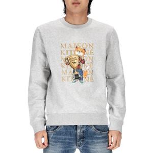 [메종키츠네] 폭스 챔피언 LM00311KM0001 H120 남성 맨투맨 티셔