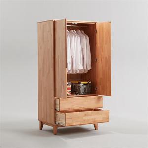 (착불)우아미가구 블리트 엘다 원목 2서랍 장롱