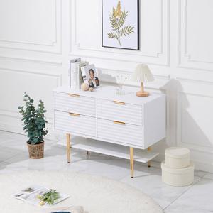 (착불)우아미가구 르티아 높은 TV 서랍 거실장 1000