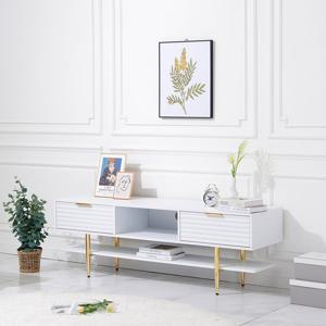 (착불)우아미가구 르티아 높은 1500 오픈 1단 거실장