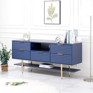 (착불)우아미가구 르티아 높은 1500 오픈 2단 거실장