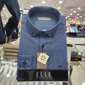 [엘르옴므]엘르옴므 남성셔츠 폴리써커남방E241R1310