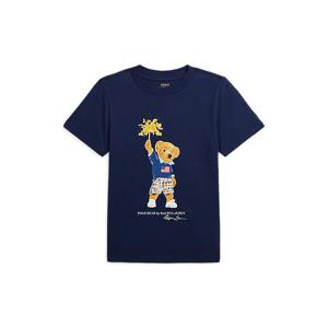 폴로 키즈 남아 2-7세 폴로 베어 코튼 저지 티(CWPOTSHB8020895410)