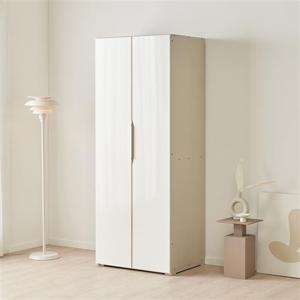 (착불)우아미가구 트올라 UV하이그로시 긴문 장롱 800