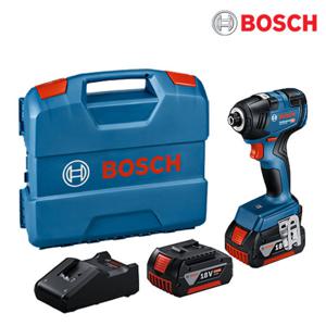 보쉬 충전 전동 드릴 임팩 드라이버 GDR 18V-200 5.0ah 2개세트