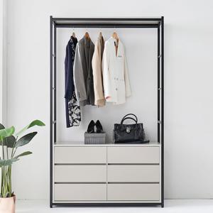 템스 1200 3단서랍 드레스룸 행거