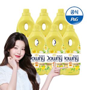 다우니 5성급 호텔컬렉션 시트러스 앤 버베나 1Lx6 초고농축 섬유유연제 본품