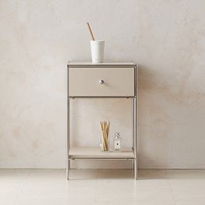 (착불)우아미가구 포티스 스테인레스 낮은 콘솔 400