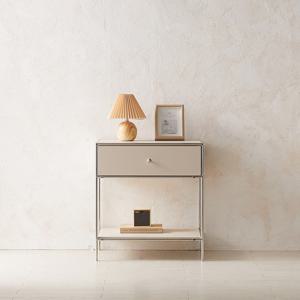 (착불)우아미가구 포티스 스테인레스 낮은 콘솔 600